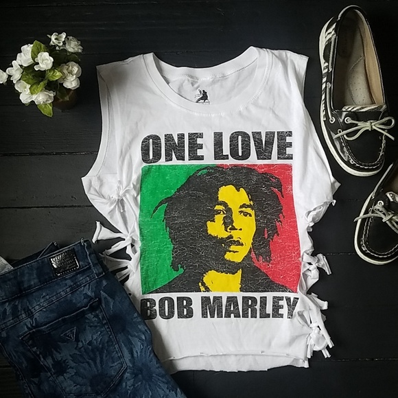 Zion Rootswear Tops - Bob Marley tank top
